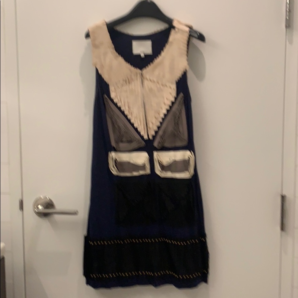 Phillip Lim Navy Jersey Dress